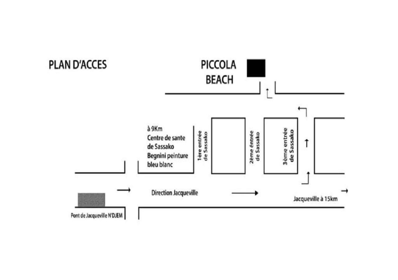 Piccola Beach Sassako Begniny Zewnętrze zdjęcie